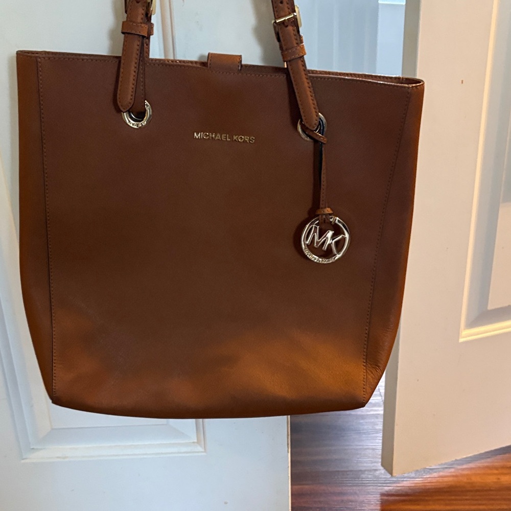 Michael Kors Tan Leather Tote